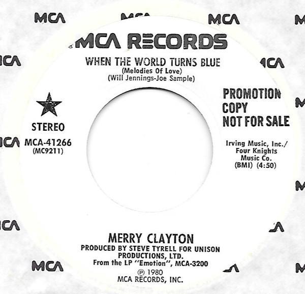 Merry Clayton - When The World Turns Blue (Melodies Of Love)