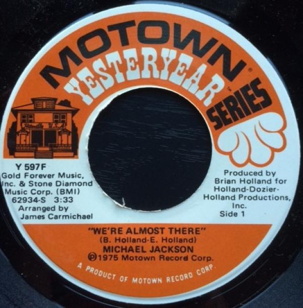 Michael Jackson - We're Almost There / Just A Little Bit Of You