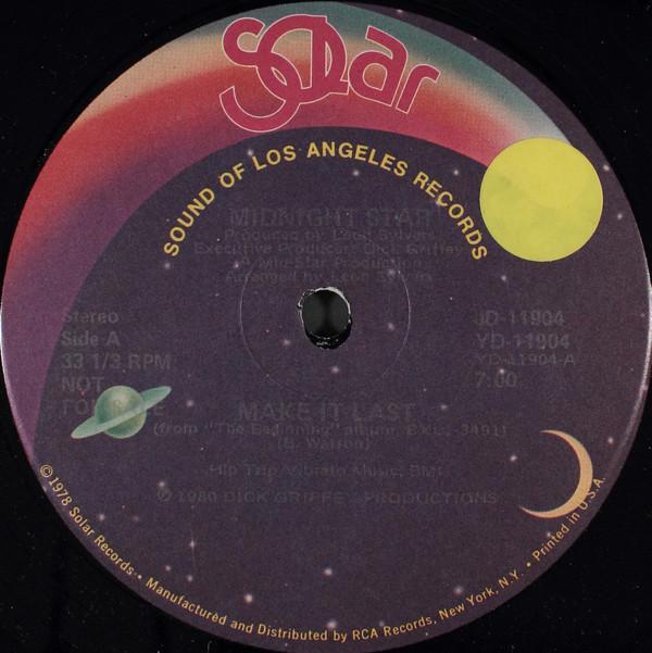 Midnight Star - Make It Last