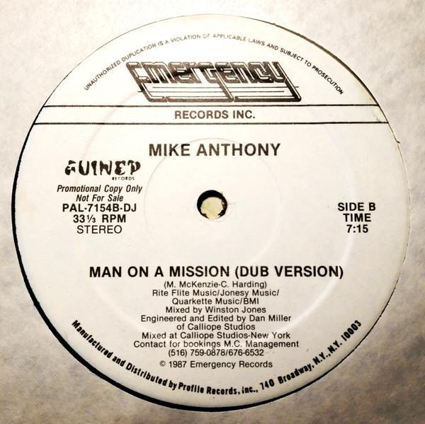 Mike Anthony - Man On A Mission
