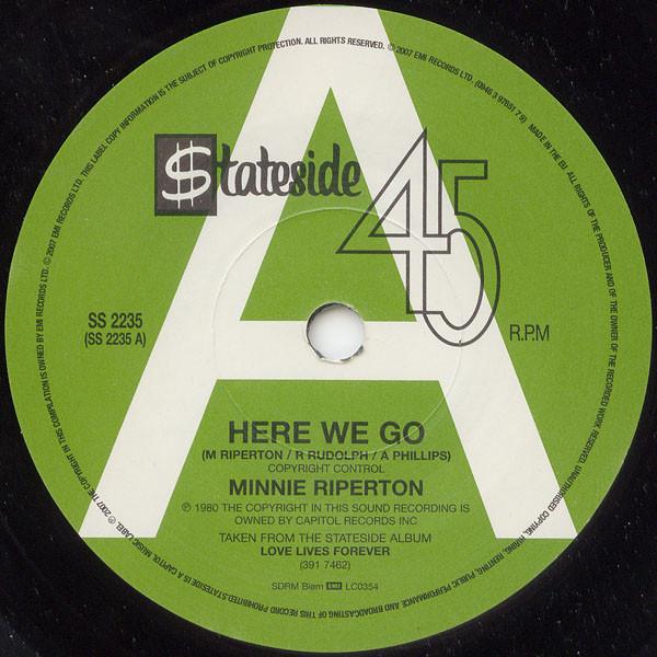 Minnie Riperton - Here We Go / Reasons