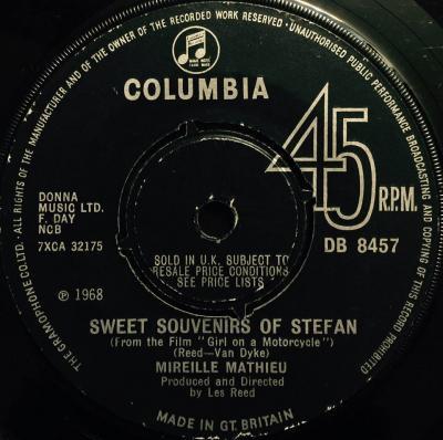 Mireille Mathieu - Sweet Souvenirs Of Stefan