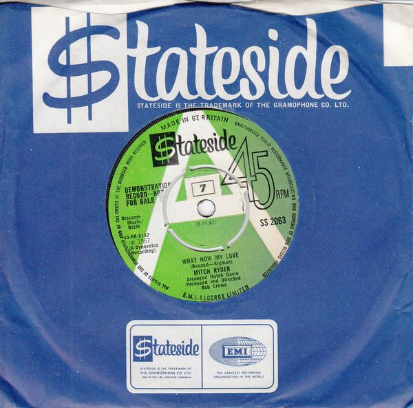 Mitch Ryder - What Now My Love / Blessing In Disguise