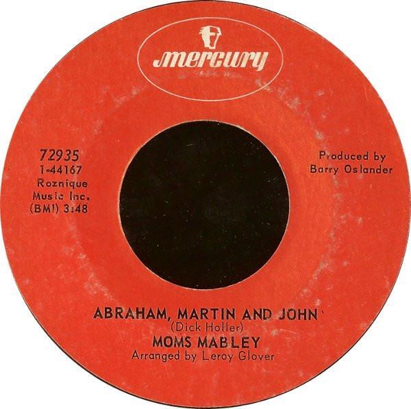 Moms Mabley - Abraham, Martin And John