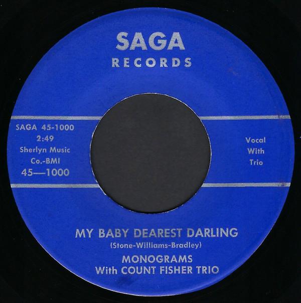 Monograms, Count Fisher Trio - My Baby Dearest Darling / Please Baby Please