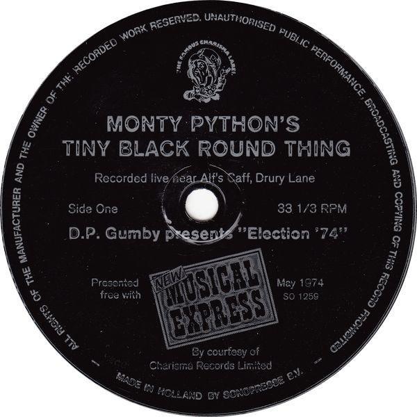 Monty Python - Monty Python's Tiny Black Round Thing