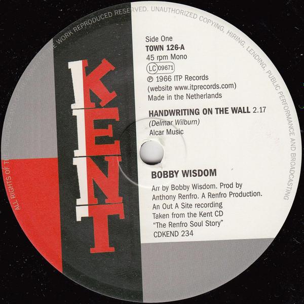 Morris Chestnut, Bobby Wisdom - Handwriting On The Wall / Too Darn Soulful