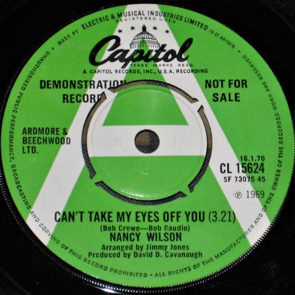 Nancy Wilson - Can't Take My Eyes Off You