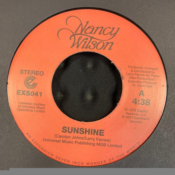 Nancy Wilson - Sunshine / The End Of Our Love