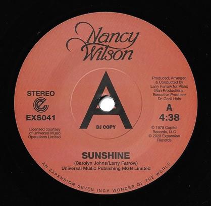 Nancy Wilson - Sunshine / The End Of Our Love