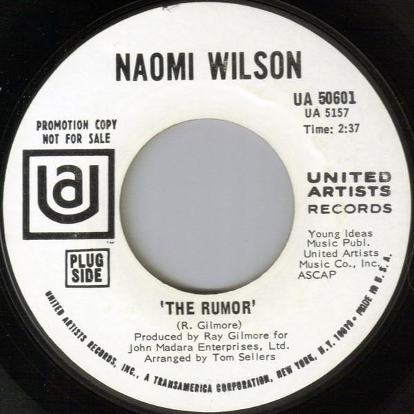 Naomi Wilson - The Rumour / Do You Feel What I Feel