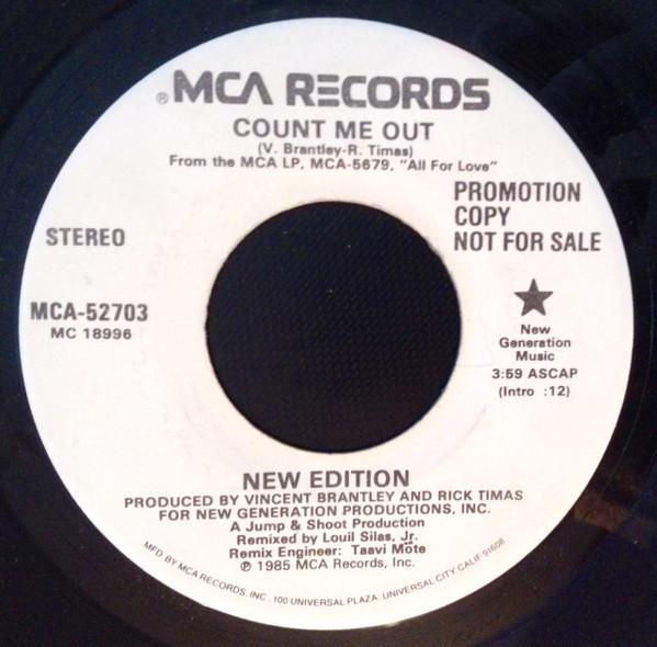 New Edition - Count Me Out
