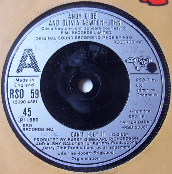 Olivia Newton-John, Andy Gibb - I Can't Help It / Someone I Ain't