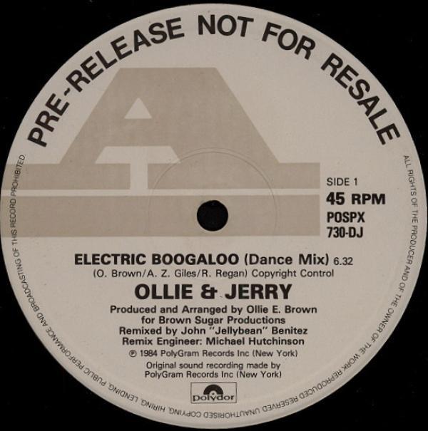 Ollie And Jerry - Electric Boogaloo (Dance Mix)
