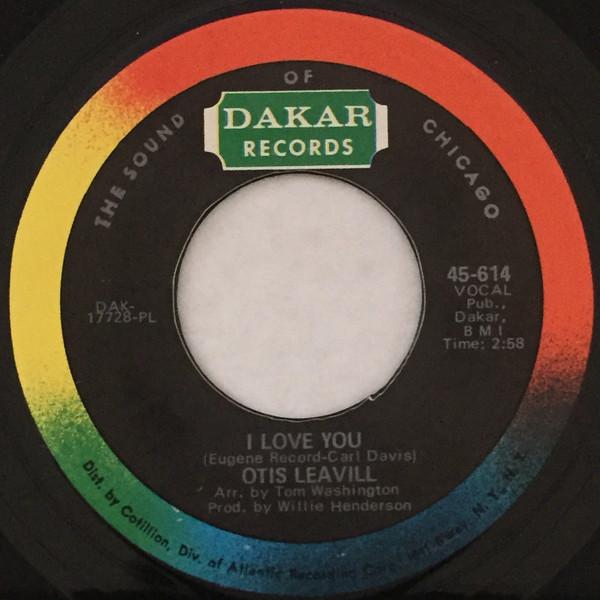 Otis Leavill - I Love You