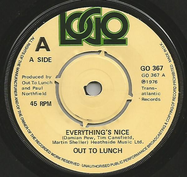Out To Lunch (5) - Everything's Nice