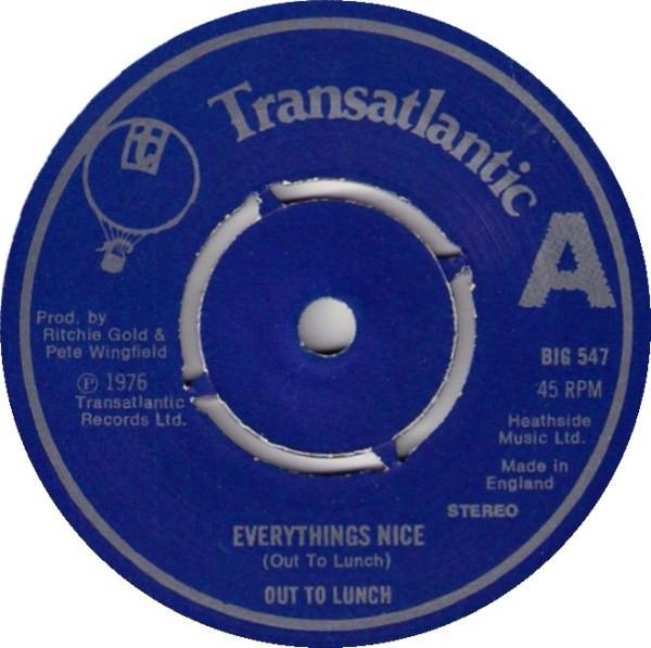 Out To Lunch (5) - Everythings Nice