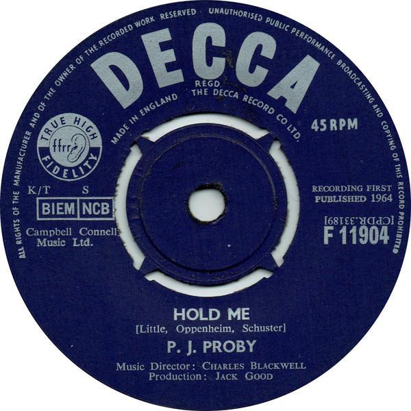 P.J. Proby - Hold Me