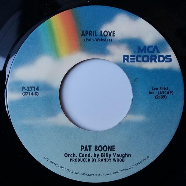 Pat Boone - April Love / Don't Forbid Me