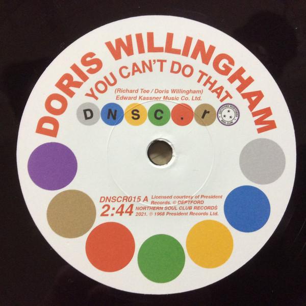Pat Hervey, Doris Willingham - You Can't Do That / Can't Get You Out Of My Mind