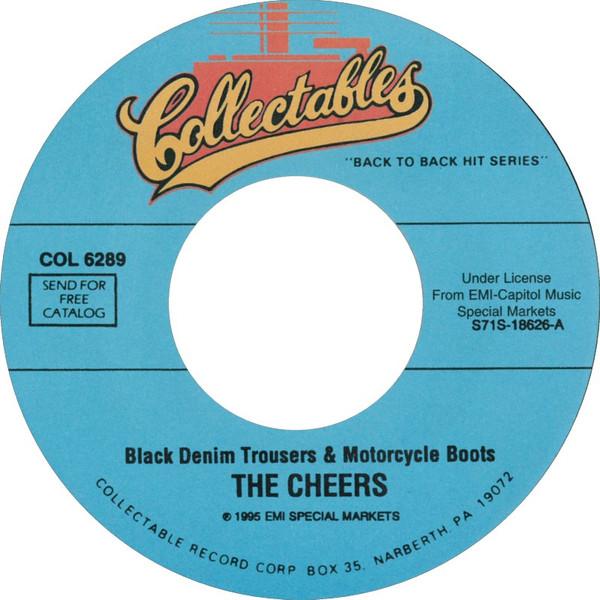 Patti Drew, The Cheers - Black Denim Trousers & Motorcycle Boots / Tell Him
