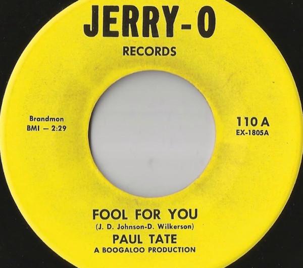 Paul Tate - Fool For You