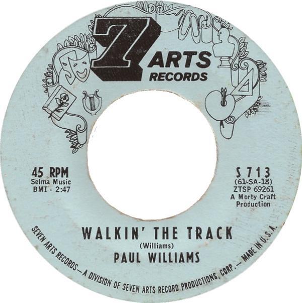 Paul Williams  - Walkin' The Track / Back To Back