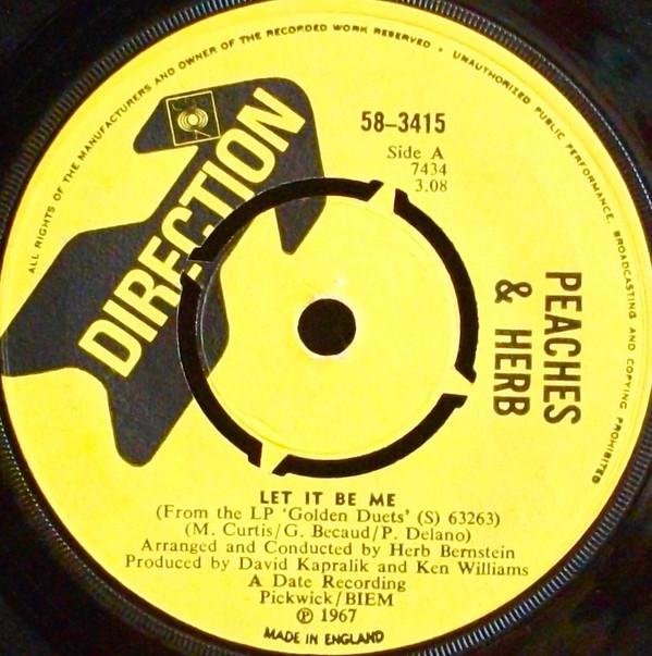 Peaches & Herb - Let It Be Me
