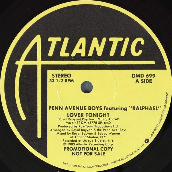 Penn Avenue Boys, Ralphael - Lover Tonight
