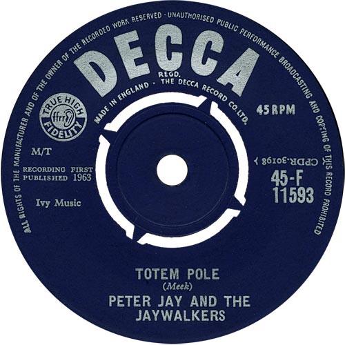 Peter Jay And The Jaywalkers - Totem Pole