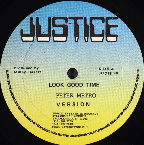 Peter Metro, General Gully - Look Good Time / Honey Honey