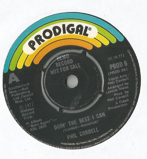 Phil Cordell - Doin' The Best I Can