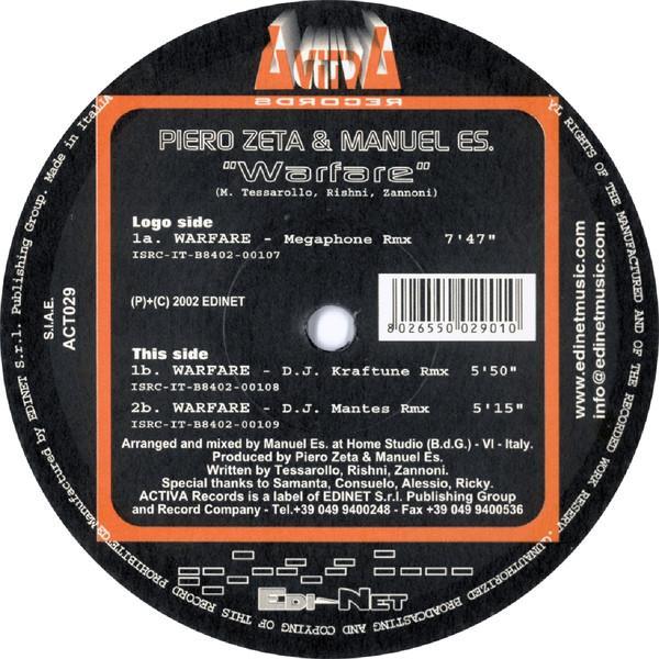Piero Zeta, Manuel Es - Warfare