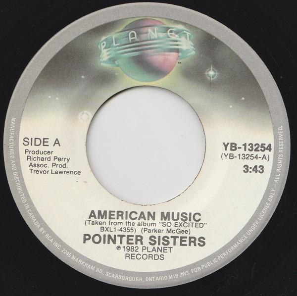 Pointer Sisters - American Music