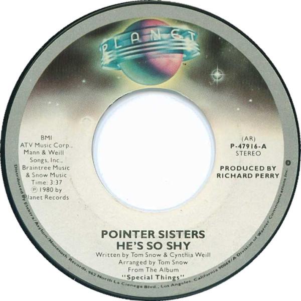 Pointer Sisters - He's So Shy / Movin' On