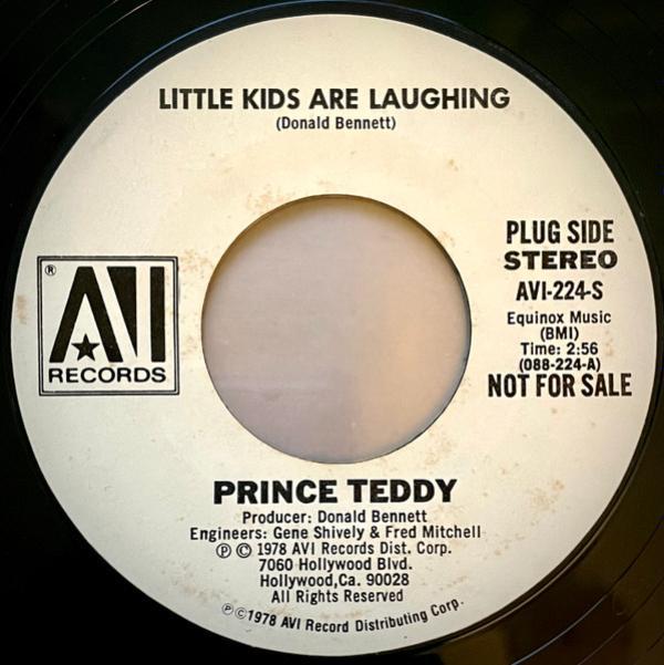 Prince Teddy  - Little Kids Are Laughing / Comin' Home
