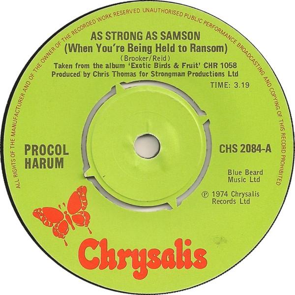 Procol Harum - As Strong As Samson (When You're Being Held To Ransom)