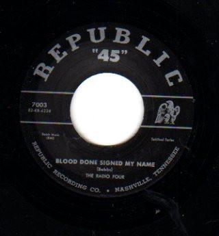 Radio Four - Blood Done Signed My Name / What More Can Jesus Do