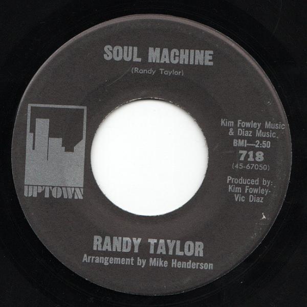 Randy Taylor  - Soul Machine / Theatre Of Broken Hearts