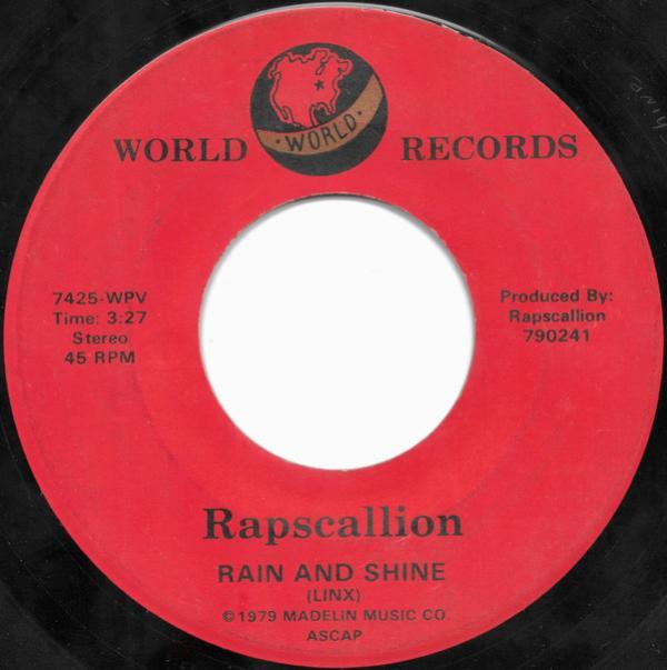 Rapscallion  - Rain And Shine / Just A Rapscallion