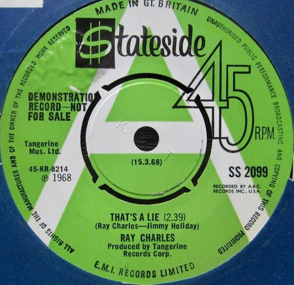 Ray Charles - That's A Lie