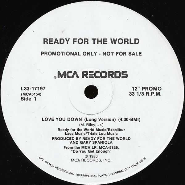 Ready For The World - Love You Down