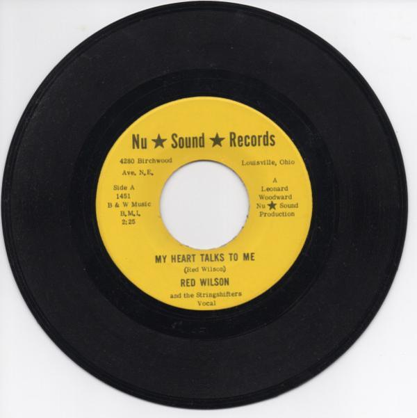 Red Wilson, The Stringshifters - My Heart Talks To Me / Foolish Guy