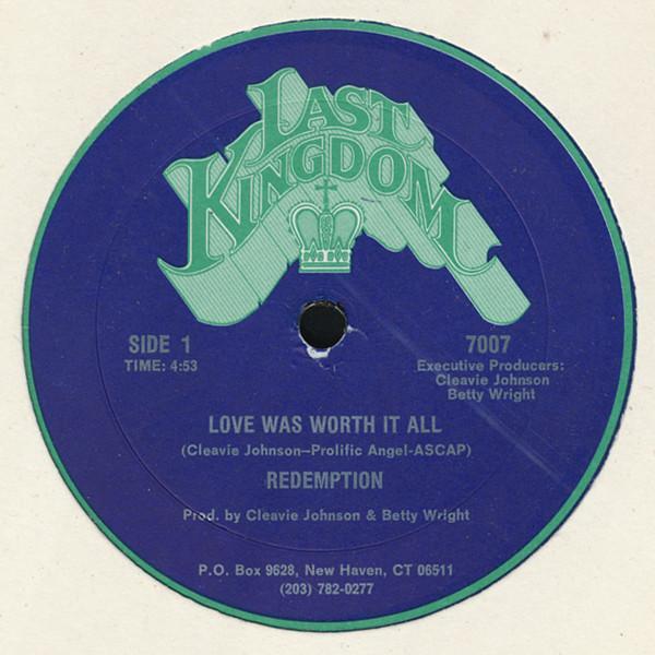 Redemption  - Love Was Worth It All