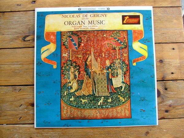 René Saorgin, Nicolas De Grigny - Organ Music