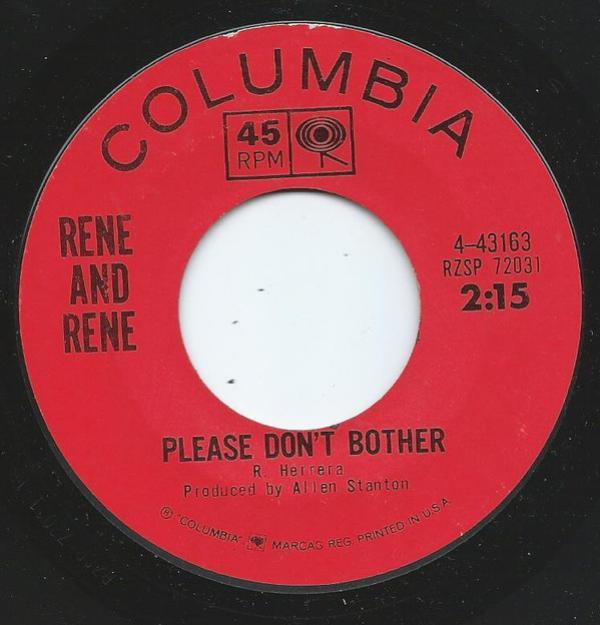 Rene & Rene - Please Don't Bother / Undecided