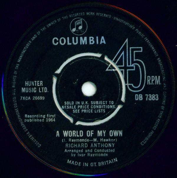 Richard Anthony (2) - A World Of My Own