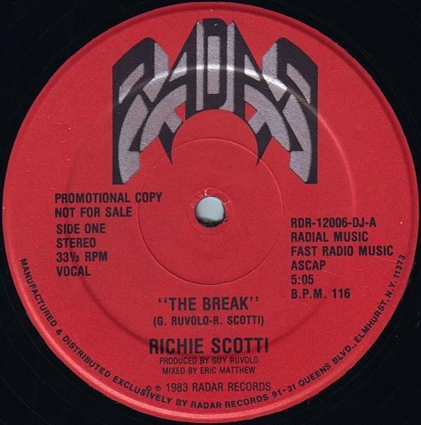 Richie Scotti - The Break / Breaker