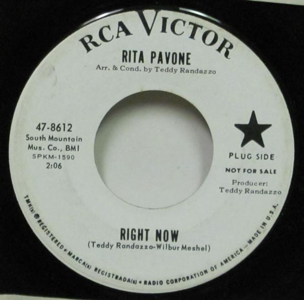 Rita Pavone - Right Now