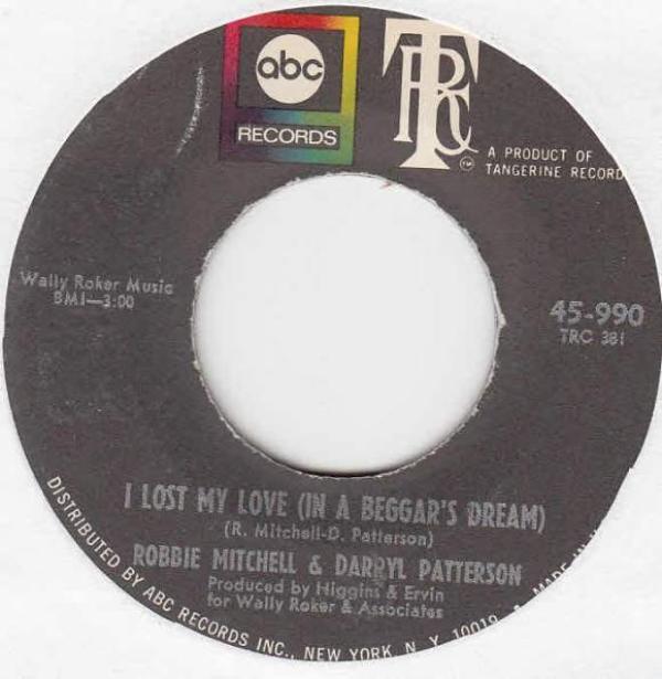 Robbie Mitchell , Darryl Patterson  - I Lost My Love (In A Beggar's Dream)